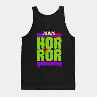 80s Movies Fan Horror Tank Top